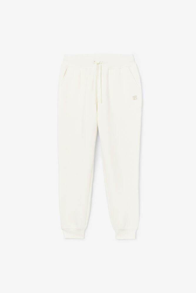 Fila Pants Womens White Avah Jogger - Ireland 28706-OSUK